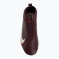 Scarpe da calcio per bambini Nike United Jr. Mercurial Superfly 10 Academy MG burgundy crush/metallic silver 5