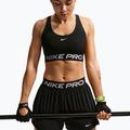 Reggiseno sportivo Nike Pro 365 black/white 3