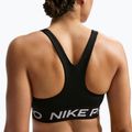 Reggiseno sportivo Nike Pro 365 black/white 4