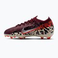Scarpe da calcio per bambini Nike United Jr. Mercurial Vapor 16 Pro FG burgundy crush/metallic silver 2