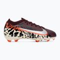 Scarpe da calcio per bambini Nike United Jr. Mercurial Vapor 16 Pro FG burgundy crush/metallic silver 2