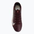 Scarpe da calcio per bambini Nike United Jr. Mercurial Vapor 16 Pro FG burgundy crush/metallic silver 5