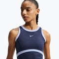 Maglietta da allenamento da donna Nike One Dri-Fit midnight navy/hydrogen blue/white 4
