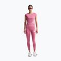 Leggings da corsa da donna Nike Tempo Swoosh Run High-Waisted 7/8 peony/white 2