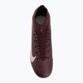 Scarpe da calcio da uomo Nike United Mercurial Superfly 10 Academy MG burgundy crush/metallic silver 5