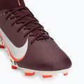 Scarpe da calcio da uomo Nike United Mercurial Superfly 10 Academy MG burgundy crush/metallic silver 7