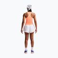 Pantaloncini da corsa da donna Nike Tempo Swoosh Dri-Fit Mid-Rise Brief-Lined white/orange pulse/black 3