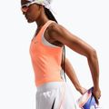 Pantaloncini da corsa da donna Nike Tempo Swoosh Dri-Fit Mid-Rise Brief-Lined white/orange pulse/black 6