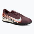 Scarpe da calcio da uomo Nike United Mercurial Vapor 16 Academy TF burgundy crush/metallic silver