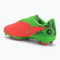Scarpe da calcio per bambini Nike Jr. Phantom 6 Club Erling Haaland MG hot punch/green strike/black 3