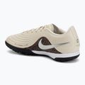 Scarpe da calcio da uomo Nike United Tiempo Maestro Academy TF fossil/burgundy crush/metallic silver 3
