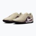 Scarpe da calcio da uomo Nike United Tiempo Maestro Academy TF fossil/burgundy crush/metallic silver 3
