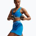 Pantaloncini da allenamento da donna Nike Pro 2in1 light photo blue/white 4