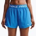 Pantaloncini da allenamento da donna Nike Pro 2in1 light photo blue/white 6
