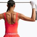 Maglietta da allenamento da donna Nike Pro Sculpt Medium Support Padded Tank light crimson/white 5