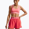 Pantaloncini da allenamento da donna Nike Pro 2in1 light crimson/white 5