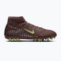 Scarpe da calcio uomo Nike Mercurial Superfly 10 Academy Kylian Mbappé AG plum eclipse/metallic silver
