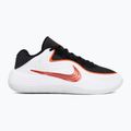 Scarpe da basket da uomo Nike Precision 8 Low black/white/picante red 2