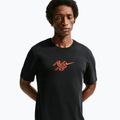 Maglietta da corsa da uomo Nike AeroSwift Dri-Fit black/bright crimson 4
