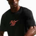 Maglietta da corsa da uomo Nike AeroSwift Dri-Fit black/bright crimson 5