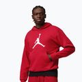 Felpa da uomo Nike Jordan Pullover Hoodie gym red/white