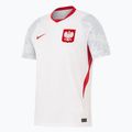 Maglietta da calcio da uomo Nike Dri-Fit Poland Stadium Home 2026 white/field silver