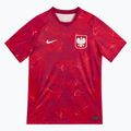 Maglietta da calcio da uomo Nike Dri-Fit Poland Stadium Away 2026 noble red/sport red 3