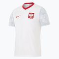 Maglietta da calcio da uomo Nike Dri-Fit Poland Home 2026 white/field silver