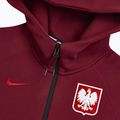 Felpa da calcio uomo Nike Tech Fleece Poland Full Zip Hoodie team red 4