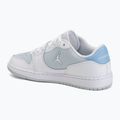 Scarpe da donna Jordan Court Connect Low white/aura/psychic blue 3