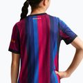 Maglietta da calcio per bambini Nike FC Barcelona Dri-Fit ADV Match deep garnet/blue void 9