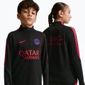 Felpa da calcio per bambini Nike Paris Saint-Germain Strike Dri-Fit Soccer Knit Drill Top black/global red/global red