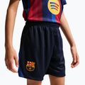 Pantaloncini da calcio per bambini Nike FC Barcelona Dri-Fit Stadium Home blackened blue/mineral yellow