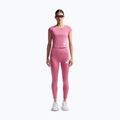 Maglietta da corsa da donna Nike Swoosh Run Dri-Fit peony/photon dust/white 2