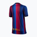 Maglietta da calcio per bambini Nike FC Barcelona Dri-Fit Stadium Home deep garnet/blue void/mineral yellow 2