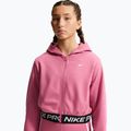 Felpa bambini Nike Pro Fleece Dri-Fit Full-Zip peony/peony/black/white