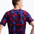 Maglietta da calcio da uomo Nike FC Barcelona Dri-Fit Pre-Match noble red/mineral yellow 5