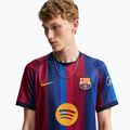 Maglietta da calcio da uomo Nike FC Barcelona Dri-Fit Stadium Home deep garnet/blue void/mineral yellow 5