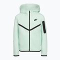 Felpa per bambini Nike Sportswear Tech Fleece Full Zip barely green/black/black 4