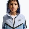 Felpa per bambini Nike Sportswear Tech Fleece Full Zip hydrogen blue/work blue/black/black 6
