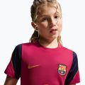 Maglietta da calcio per bambini Nike FC Barcelona Strike Dri-Fit noble red/blackened blue 6