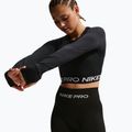 Pantaloncini da allenamento da donna Nike Pro Seamless High Waisted Biker 5" black/white 4