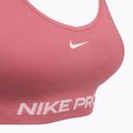 Reggiseno sportivo Nike Pro Seamless Light Support peony/white 3