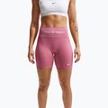 Pantaloncini da allenamento da donna Nike Pro Seamless High Waisted Biker 5" peony/white 5