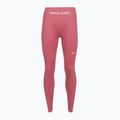 Leggings da donna Nike Pro Seamless rosa peonia/bianco