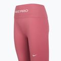 Leggings da donna Nike Pro Seamless rosa peonia/bianco 3