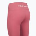 Leggings da donna Nike Pro Seamless rosa peonia/bianco 4
