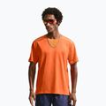 Maglietta da corsa da uomo Nike Miler Dri-Fit UV safety orange