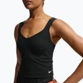 Maglietta da allenamento da donna Nike Pro Sculpt Medium Support Padded Tank black/white 7