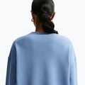 Felpa donna Nike Studio Fleece Medium Weight work blue/sail 6